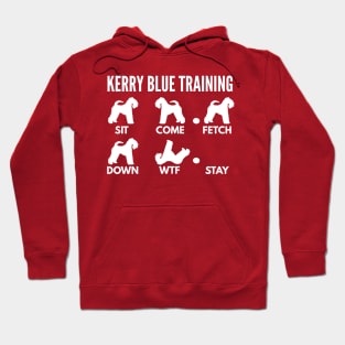 Kerry Blue Training Kerry Blue Dog Tricks Hoodie